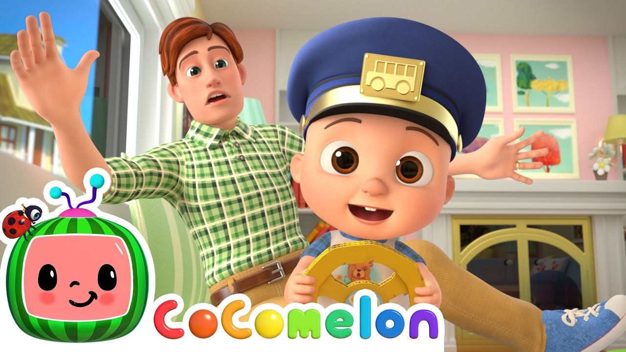 JJ’s Wheels on the Bus | CoComelon Nursery Rhymes & Kids Songs