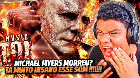 REAGINDO a O Halloween Começou | Michael Myers | Papyrus Da Batata | React Anime Pro