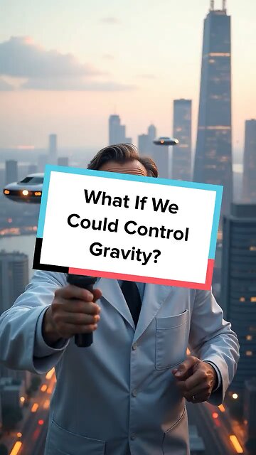Imagine a world where gravity is at our command!
