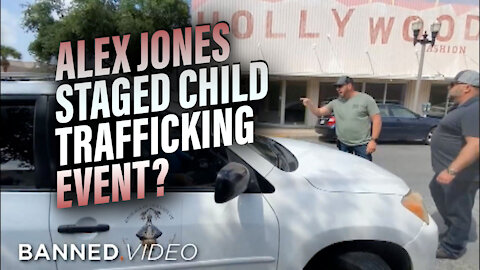 ⁣Exclusive: Did Alex Jones Stage Child Trafficking Event?