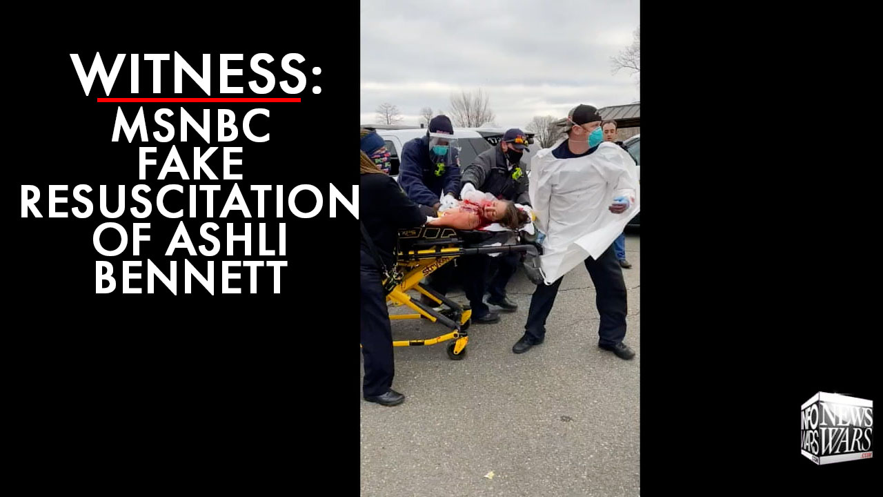 Man Witnessed MSNBC Fake Resuscitation of Ashli Babbitt