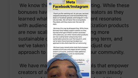 Facebook and Instagram #meta #instagram #facebook #support #shorts