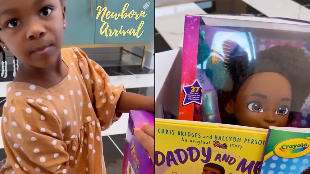 LeToya Luckett & Daughter GiGi Unbox Karma's World Gifts From Ludacris! 💁🏾♀️