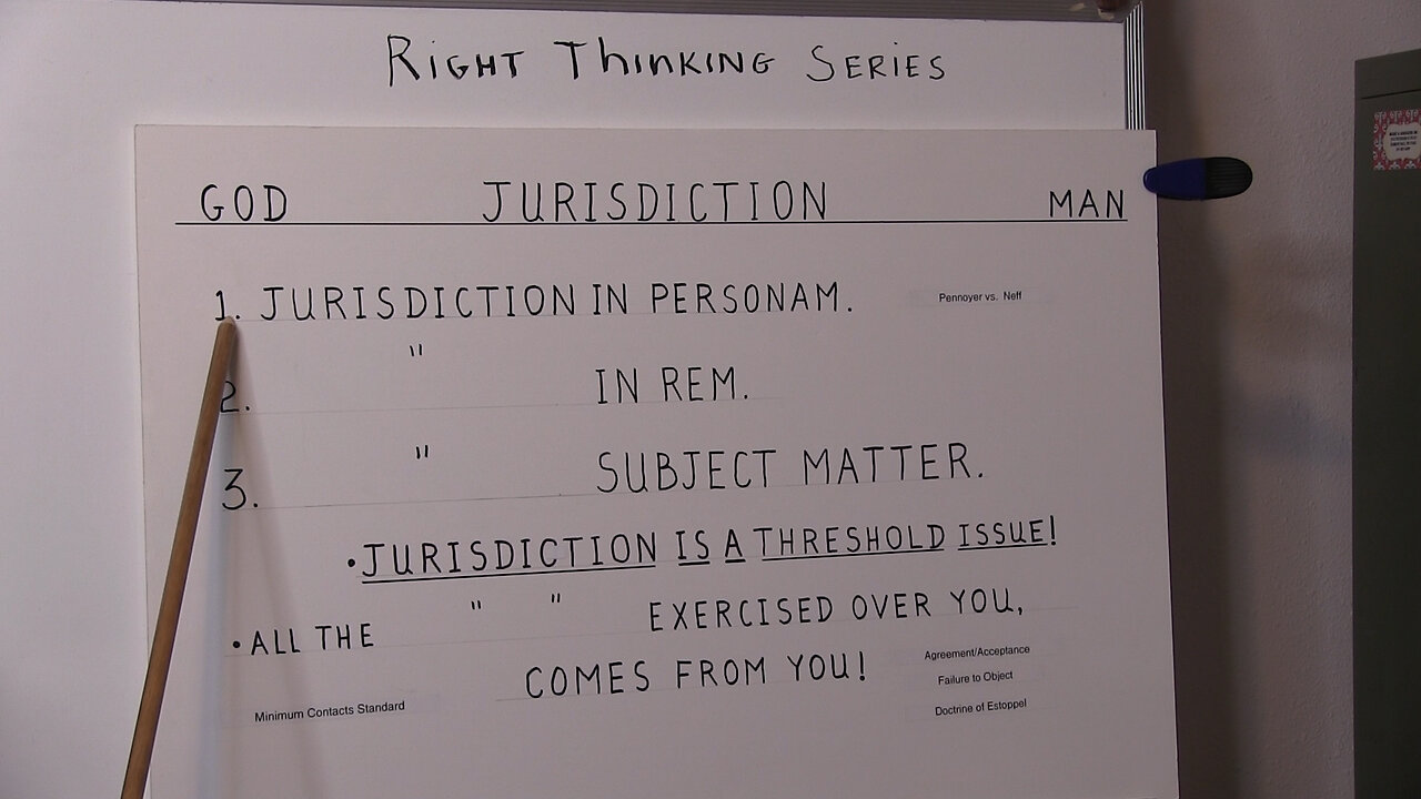 JURISDICTIONAL CONFLICTS BETWEEN GOD & MAN. BY PASTOR MIKE BENJAMINS, JR.