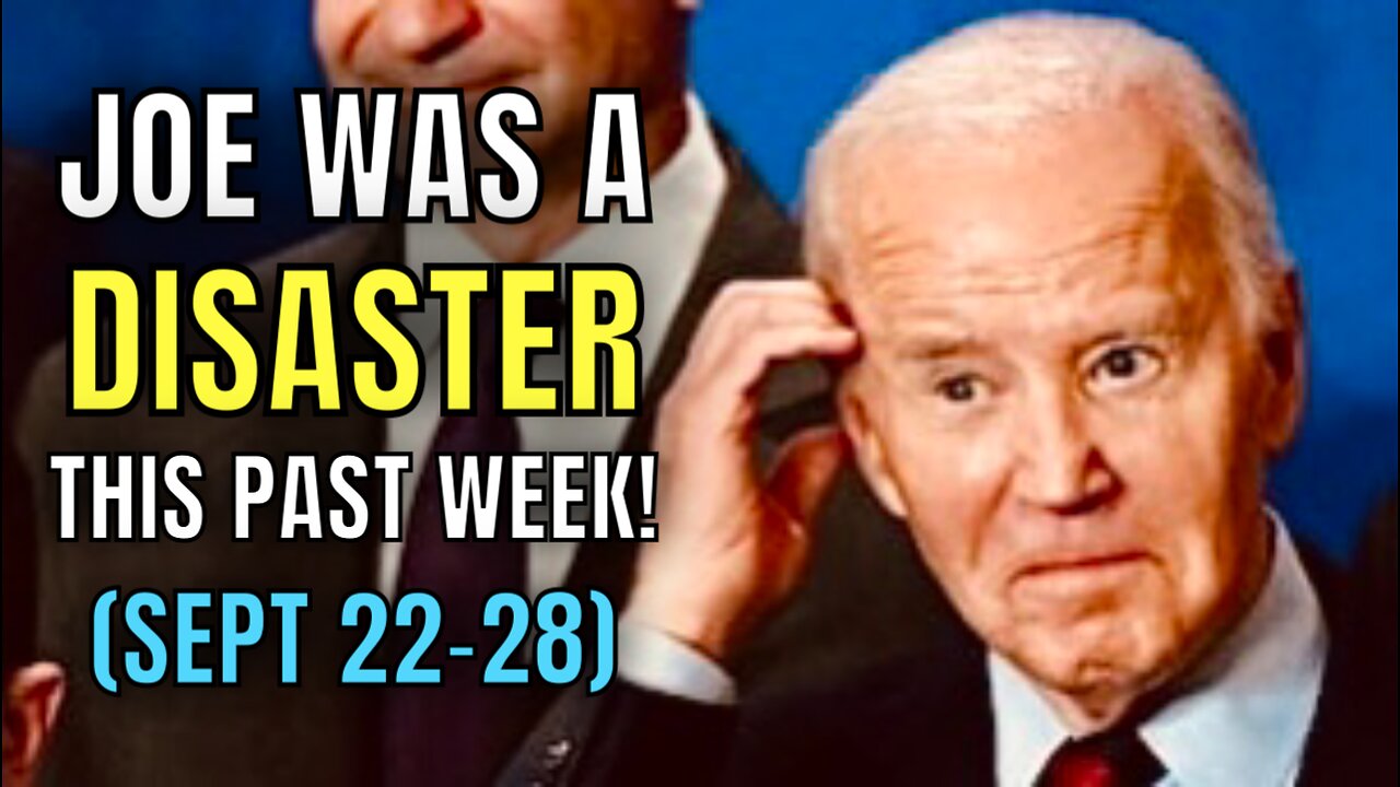 WOW! Joe Biden’s past week was a HUGE decline…AGAIN!