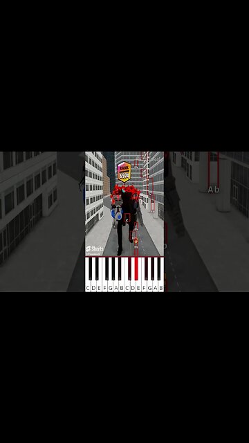 Help Cameraman Level Up To Rank 6974 To Help TV Woman (@BabySchool.) - Octave Piano Tutorial