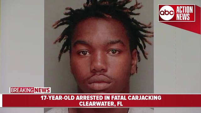 Fatal Clearwater carjacking, 17-year-old arrested, Police update investigation