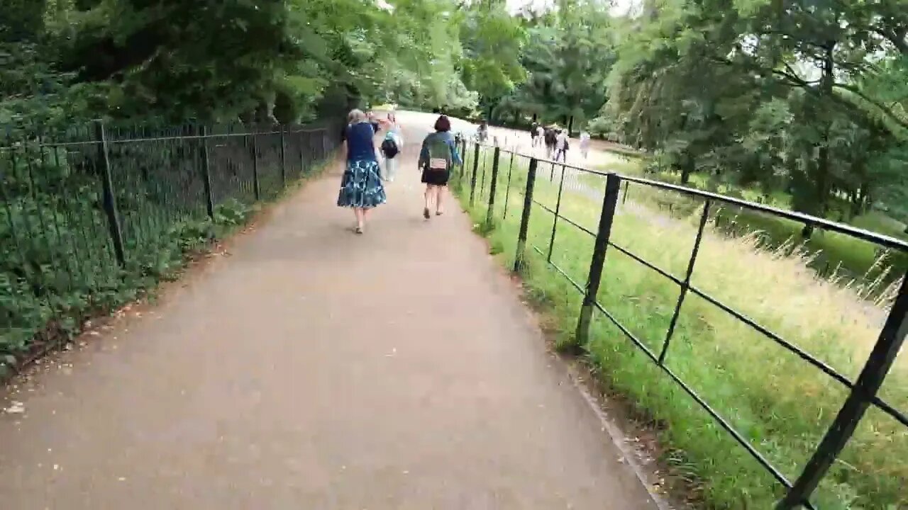 walking from Greenwich observatory to Greenwich park..speedlapse. GoPro 10th July 2023