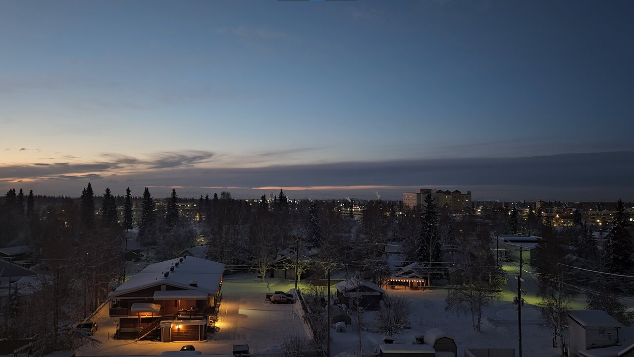 Sunrise to Sunset - Fairbanks Alaska