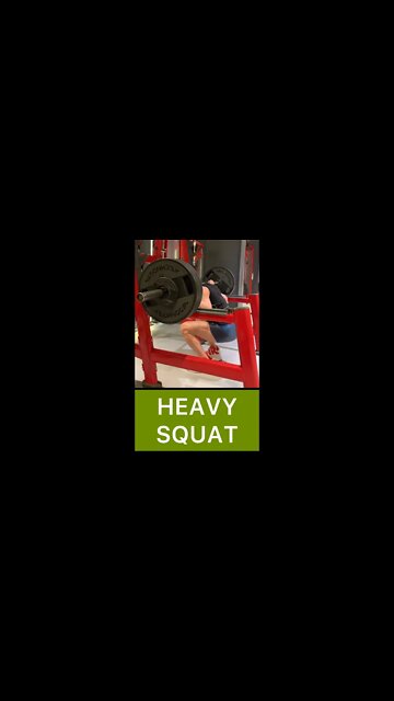 145kg SQUAT PR at 73kg Bodyweight #shorts