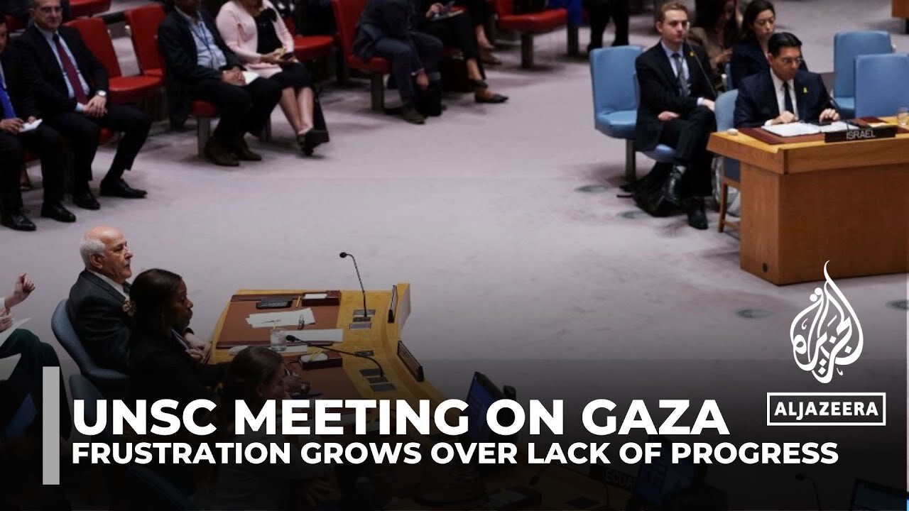 UN Security Council members frustrated by lack of progress on Gaza ceasefire