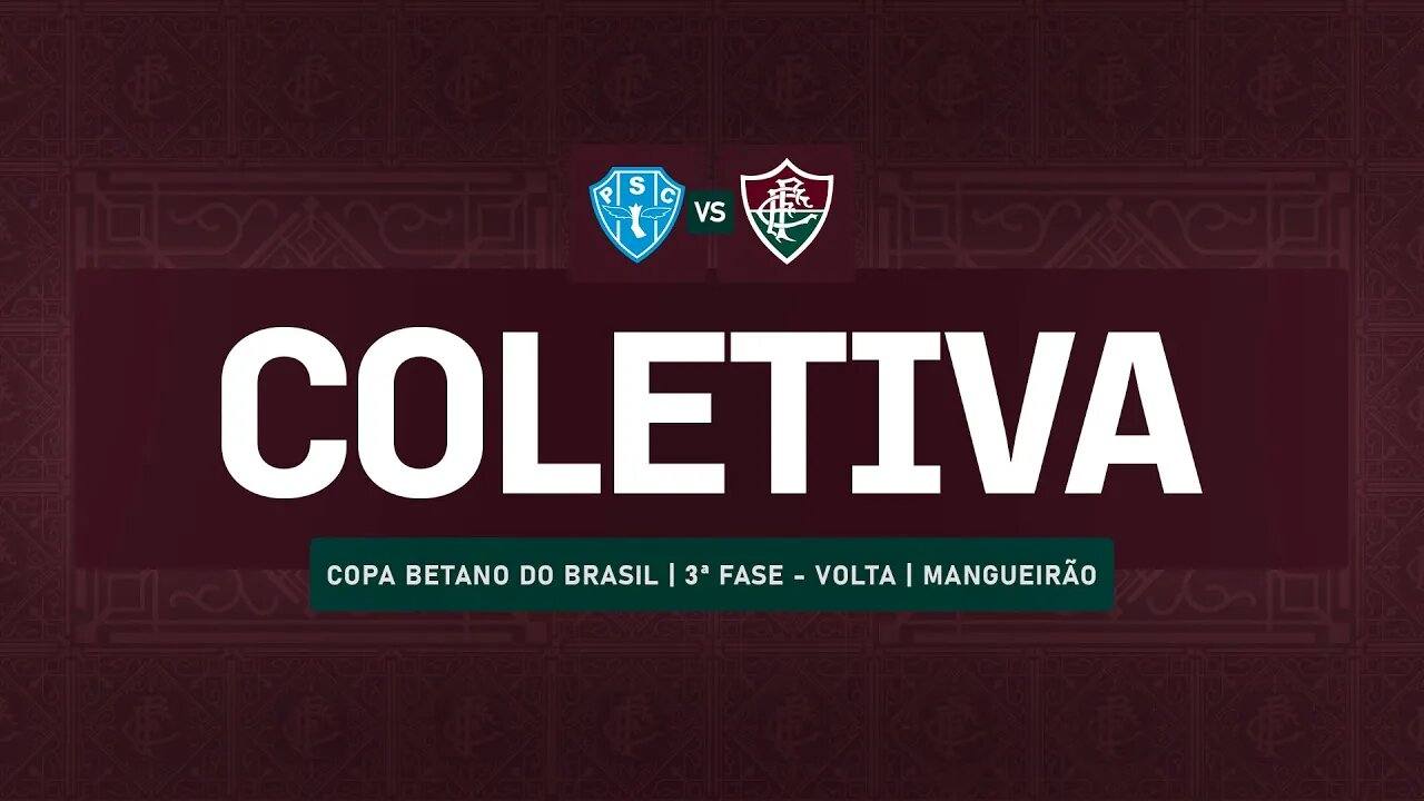 FLUTV - PAYSANDU 0 x 3 FLUMINENSE - 3ª FASE | VOLTA | COPA DO BRASIL 2023
