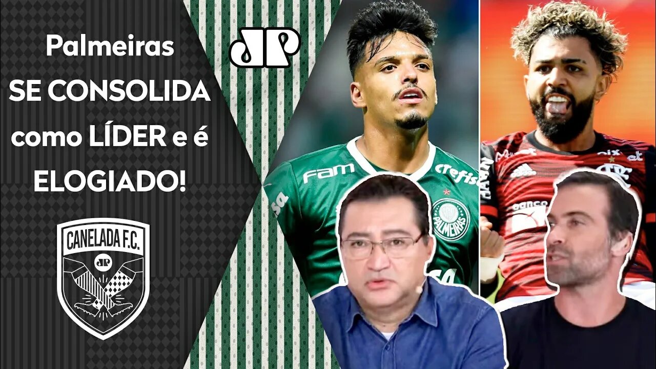 "O Palmeiras, ao CONTRÁRIO do Flamengo, é um time que..." Verdão SE CONSOLIDA LÍDER e é ELOGIADO!