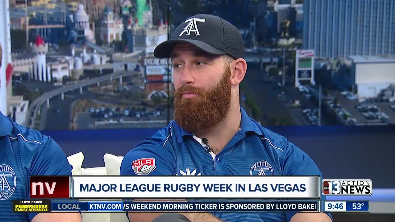 Major League Rugby on Feb. 15