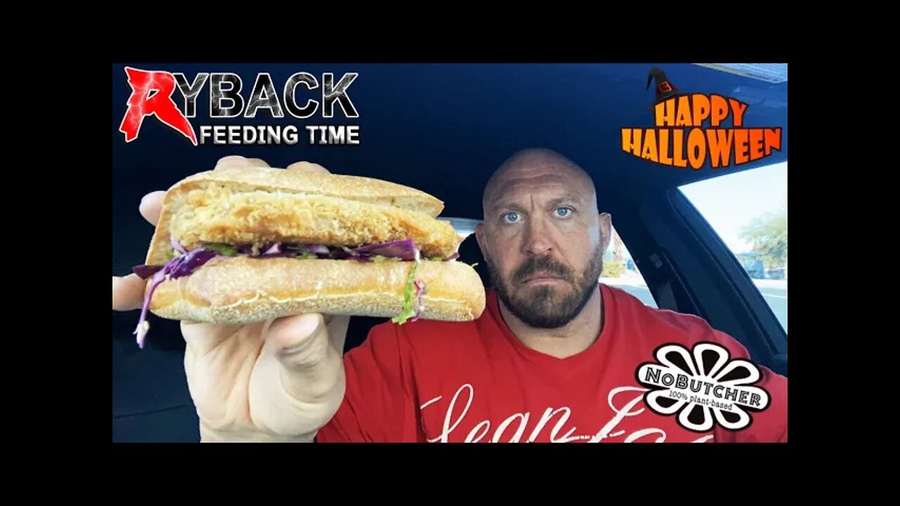 Ryback Feeding Time: No Butcher OctoberFest Schnitzel Sandwiches