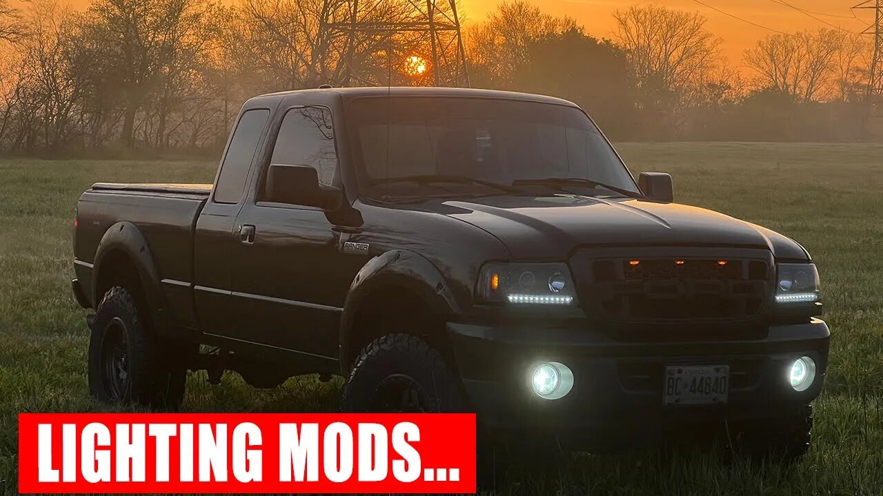 LED Headlights For The LIFTED RANGER! *THESE LOOK GREAT!*