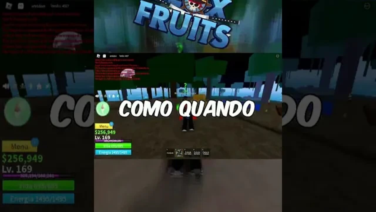 VÍDEOS QUE EU NÃO PUDE POSTAR DO BLOX FRUITS E ROBLOX #shorts