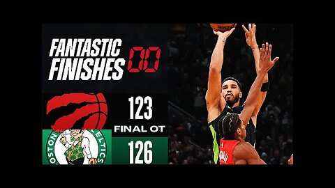 WILD OT ENDING Raptors vs Celtics 👀 | November 16, 2024