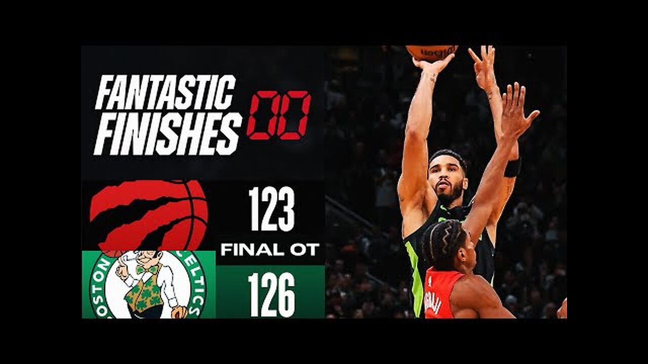 WILD OT ENDING Raptors vs Celtics 👀 | November 16, 2024