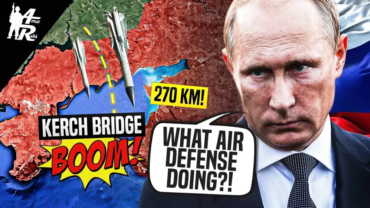 Crimean Bridge Under Attack! | Huge Ruzzian Armored Column Shot to Pieces! | Ukraine War Update