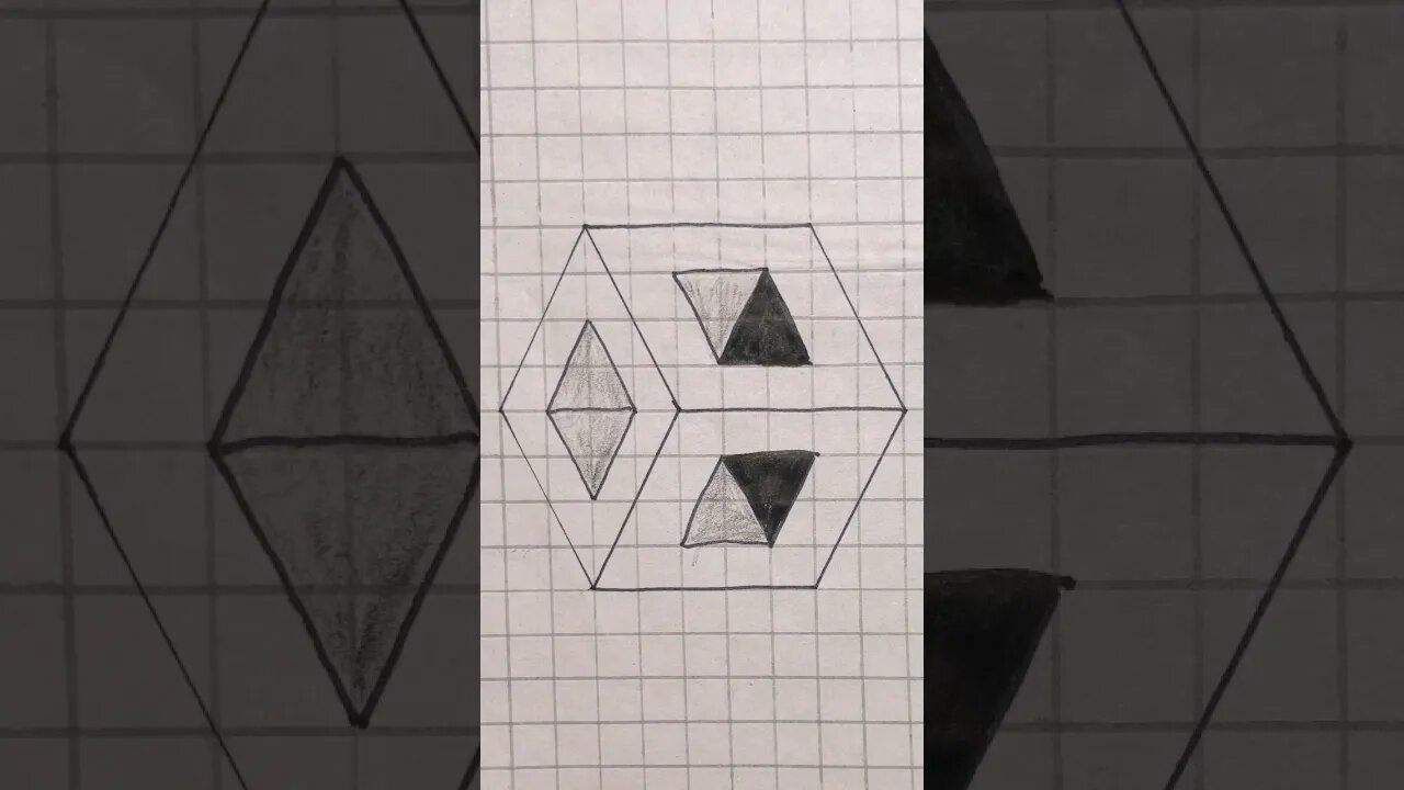 3D illusion drawing #trending #artworkdrawing #art #artdrawing #draw #drawingskill #drawingpainting