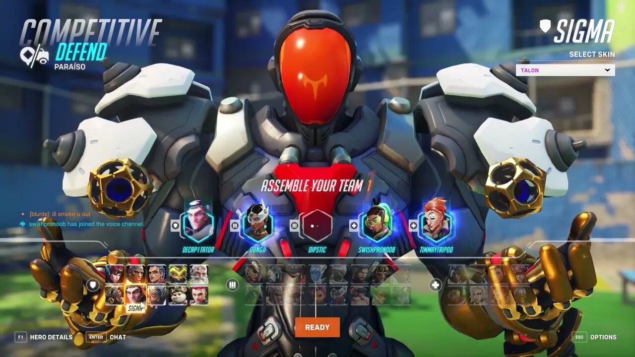 Overwatch 2 - Sigma - Why Quit (Competitive - Role Queue) PC