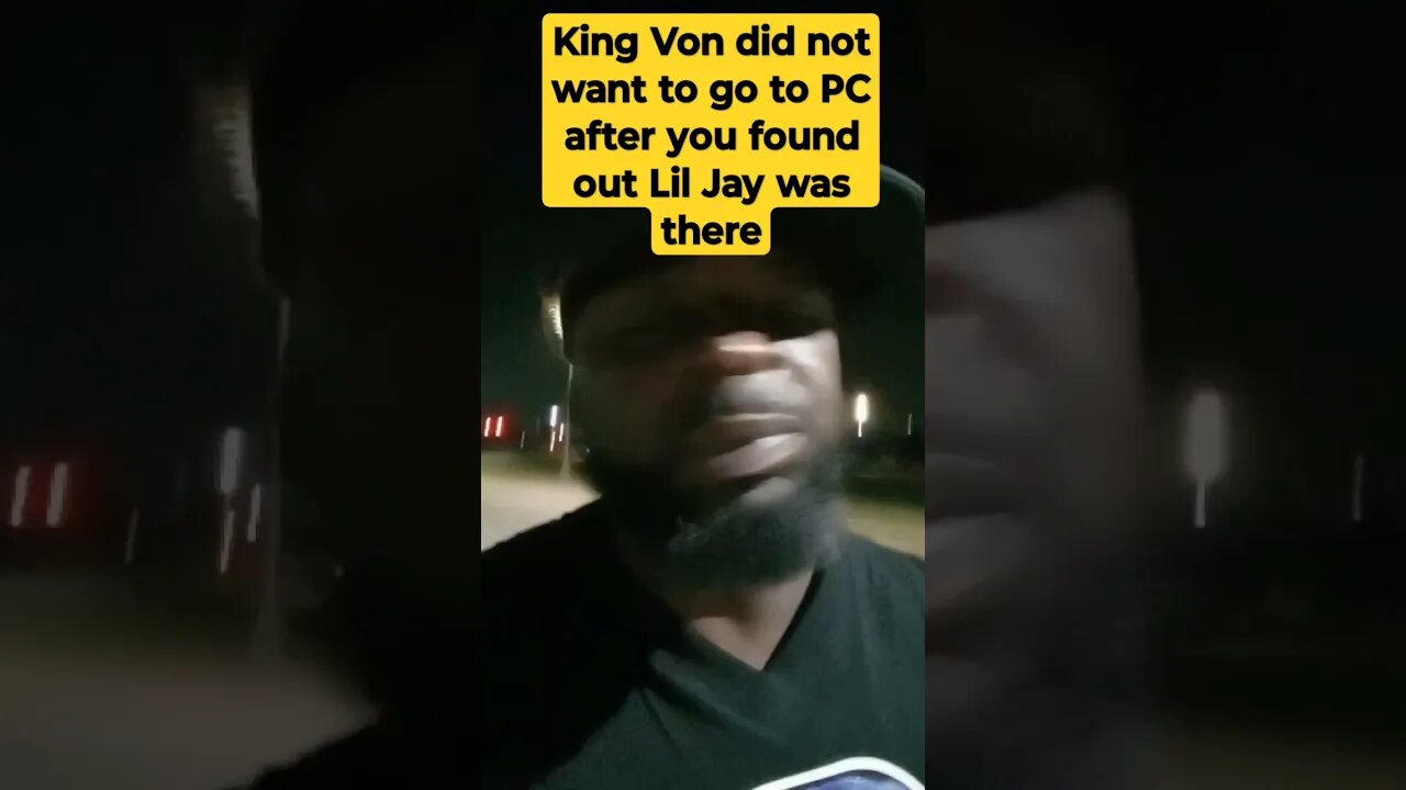 King Von did not want to go to PC after he found out Lil Jay was there #chicago