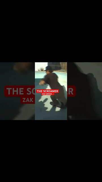 Pool skating warm up run @ The Screamer Bowl