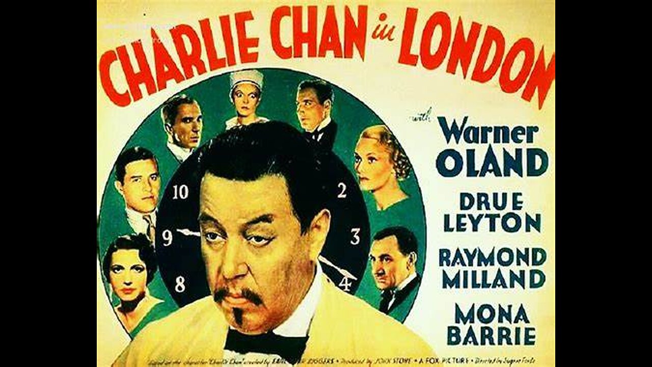 CHARLIE CHAN IN LONDON (1934) -- colorized