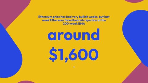 Ethereum price prediction: will ETH fail the 200-week EMA?