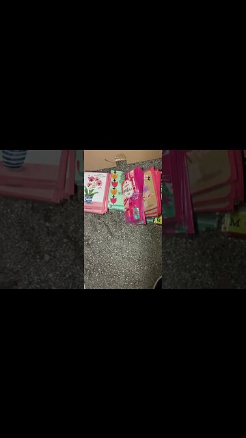 Finding Mother’s Day Cards Dumpster Diving on Easter