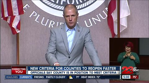 Kern County in position to meet new reopening criteria