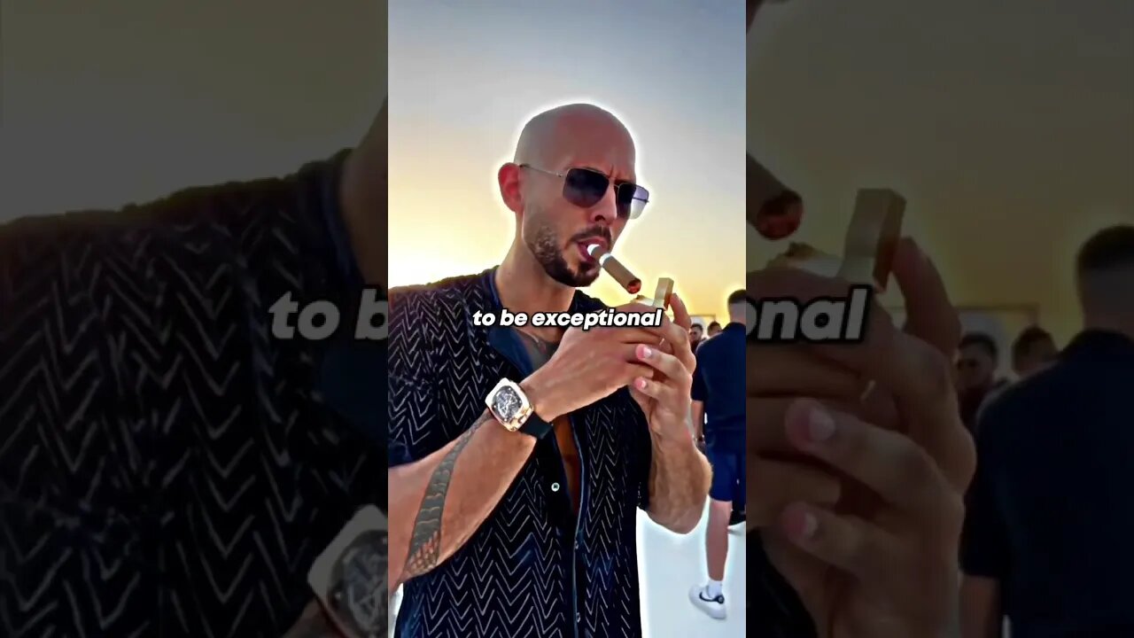 Why would you ever want to be average? #viral #adinross #funny #tatespeech #notaverage
