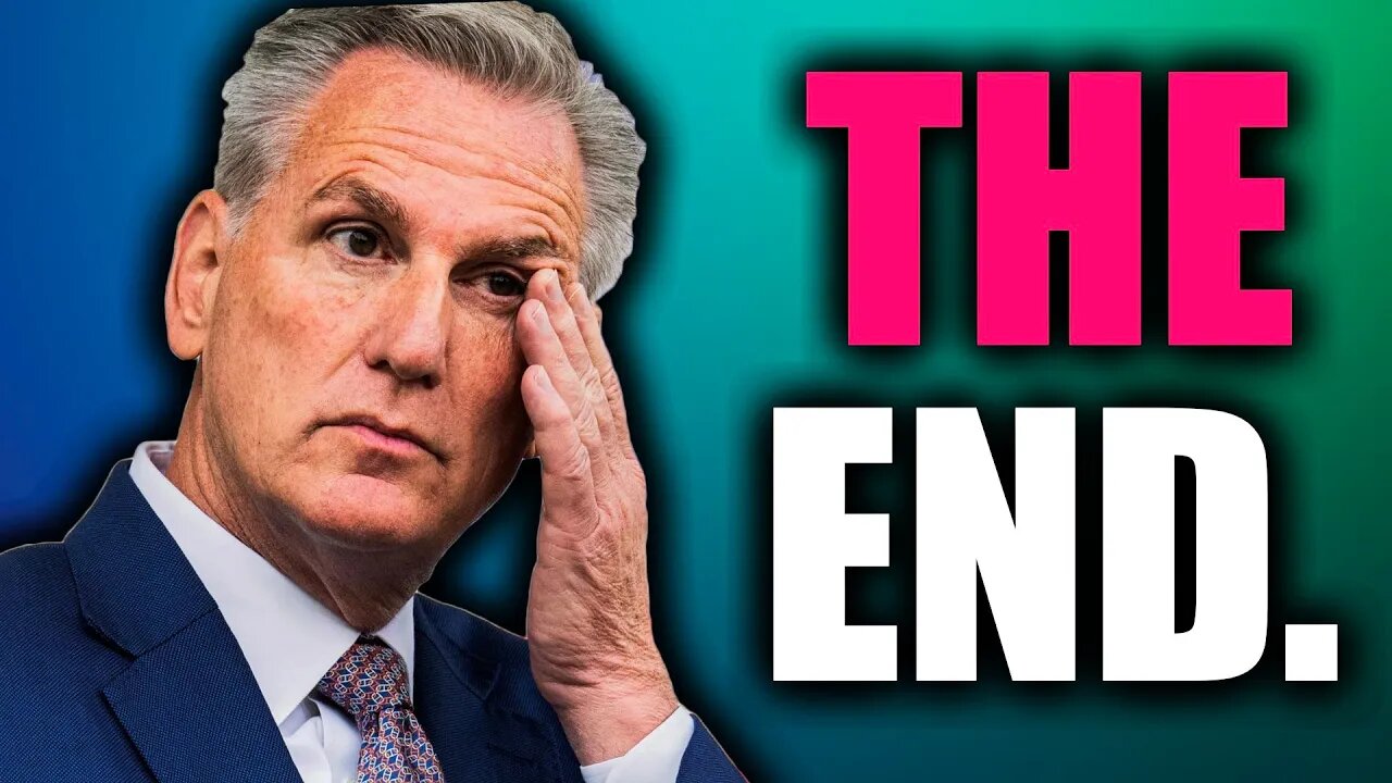 I CAN'T BELIEVE WHAT JUST HAPPENED TO KEVIN MCCARTHY!