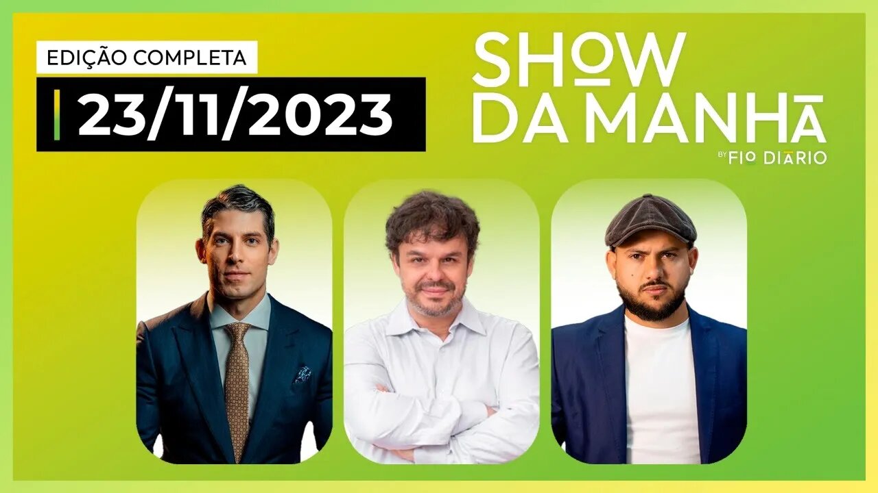 SHOW DA MANHÃ - PARTICIPAÇÃO DE PEDRO PÔNCIO 23/11/2023