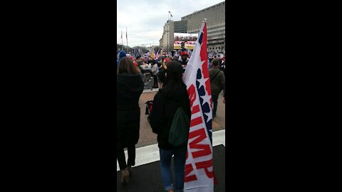 Re-approaching Freedom Plaza MAGA Rally 12/12/1020