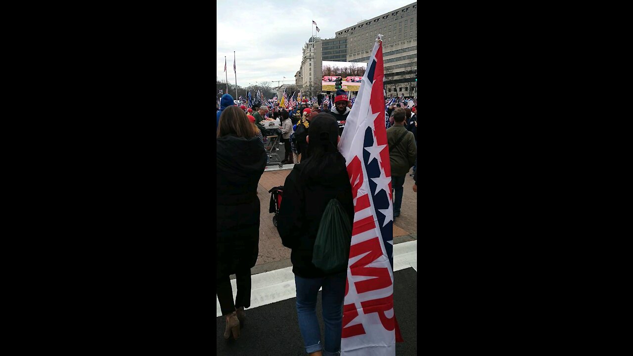 Re-approaching Freedom Plaza MAGA Rally 12/12/1020