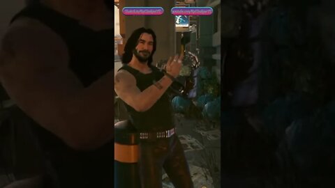 Johnny and V's most wholesome interaction in Cyberpunk 2077