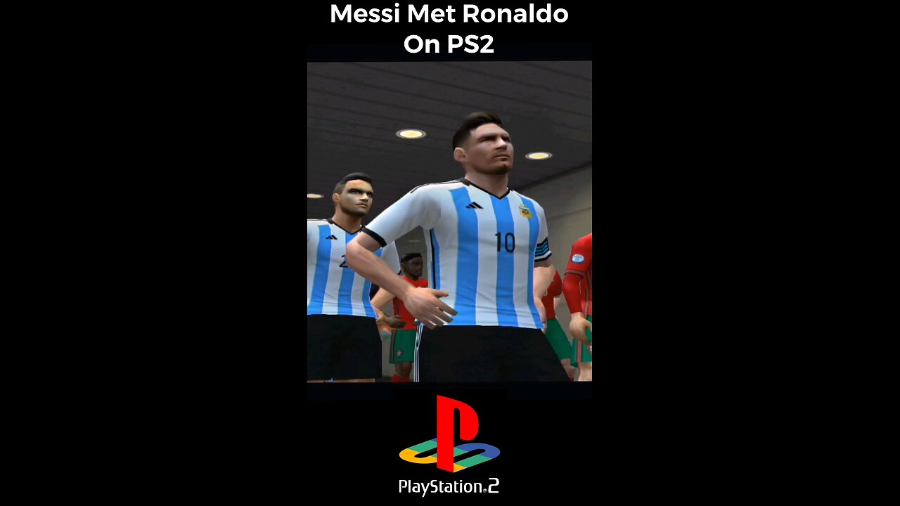 Messi And Ronaldo Meet👀 again but on PS2