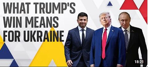 What does Trump’s win mean for Ukraine? | Ukraine War