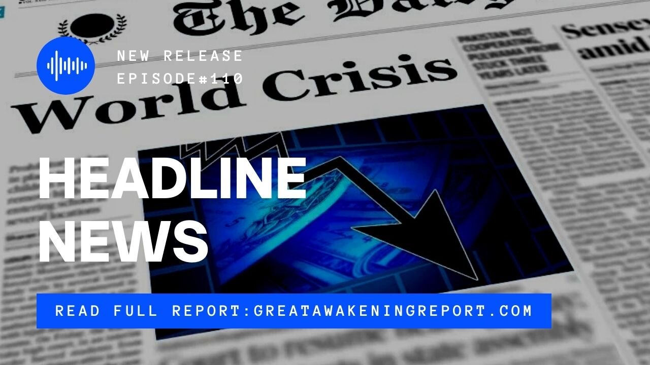 Ep. 110 Engineering Stagflation Collapse, Open Letter From Trump, Real Challenging Times