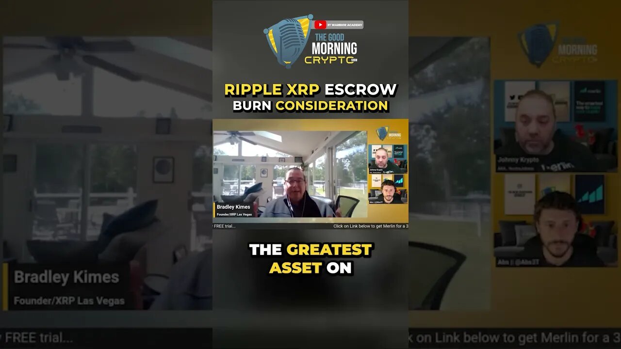 Ripple XRP Escrow Burn Consideration