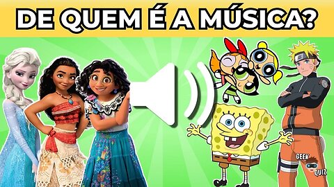 Adivinha o desenho pela música