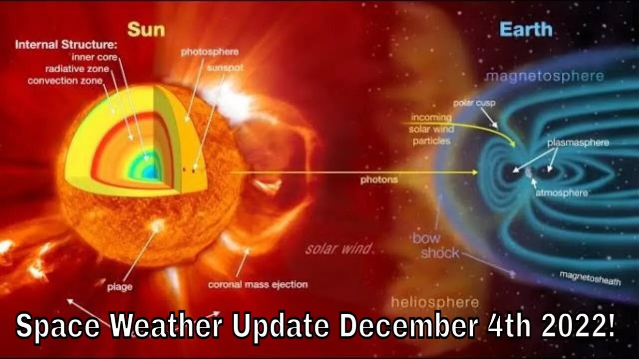 Space Weather Update Live With World News Report Today December 4th 2022!