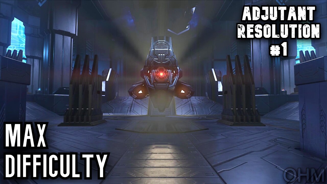 Halo Infinite | Adjutant Resolution #1 Boss Fight on MAX (LEGENDARY) Difficulty - No Commentary