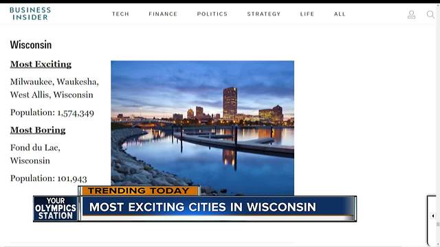 Wisconsin's most exciting and most boring cities, according to Business Insider