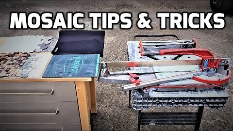 Mosaic Tile Tips & Tricks Manual Tile Cutter 👊