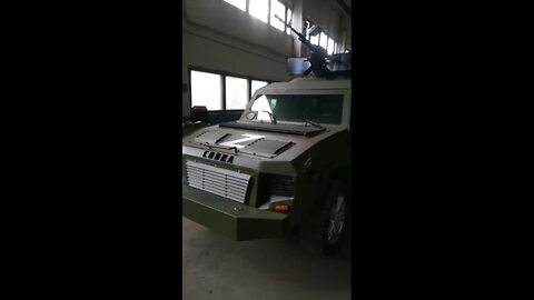 Trophy armored 4x4 from the DPR
