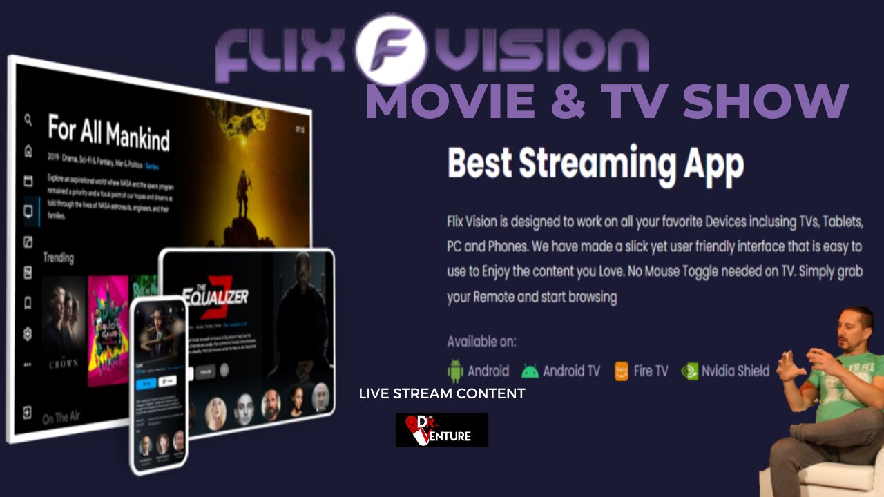 BEST STREAMING Movie and TV Show APP - Flix Vision 2.2.0