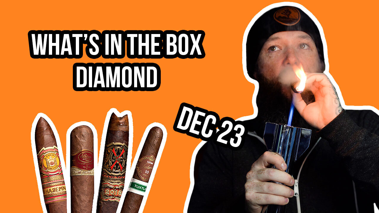 Luxury Cigar Club Diamond Box Unboxing December 2023